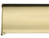 Heritage Brass Interior Letter Flap (400mm x 100mm), Polished Brass - V860 403-PB